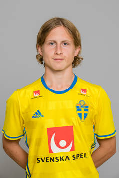 Victor Backman som spelar i P15/01 landslaget i fotboll