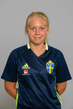 Tania Nilsson, Sjukgymnast för P15/01 landslaget i fotboll