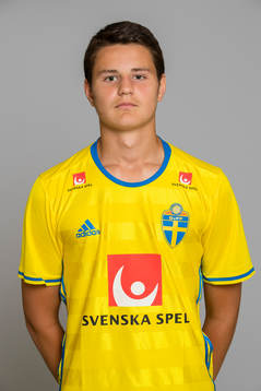 Helmer Andersson som spelar i P15/01 landslaget i fotboll