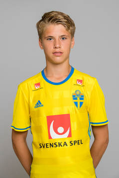 Oliver Zanden som spelar i P15/01 landslaget i fotboll