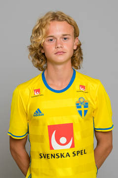 Marcus Kanto som spelar i P15/01 landslaget i fotboll
