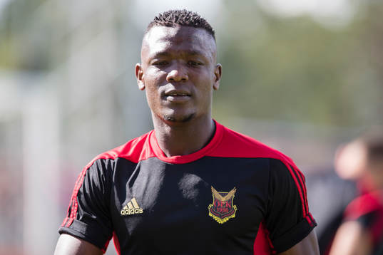 Östersunds Alhaji Gero värmer upp