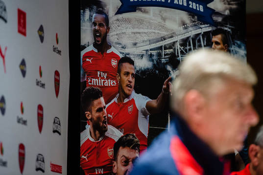 Arsenals tränare Arsene Wenger
