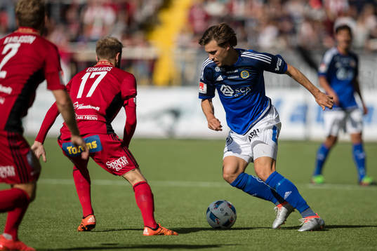 Sundsvalls Sebastian Rajalakso mot Östersunds Curtis