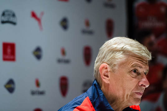 Arsenals tränare Arsene Wenger
