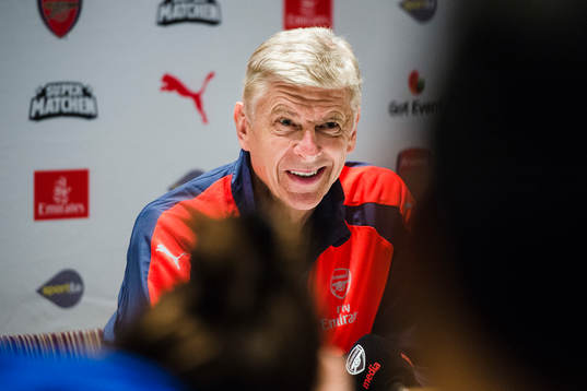 Arsenals tränare Arsene Wenger
