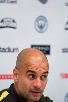 Manchester Citys tränare Pep Guardiola