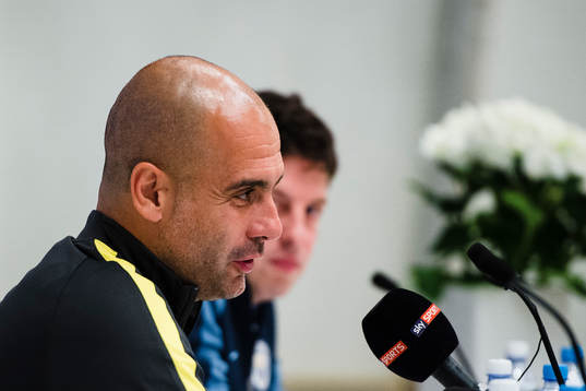 Manchester Citys tränare Pep Guardiola