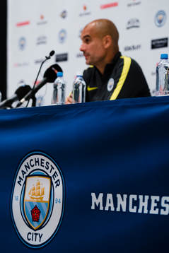 Manchester Citys tränare Pep Guardiola
