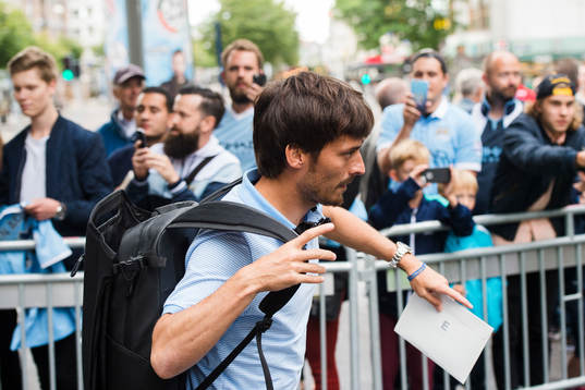 Manchester Citys David Silva
