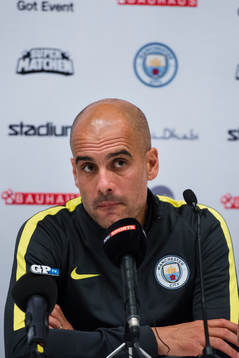 Manchester Citys tränare Pep Guardiola