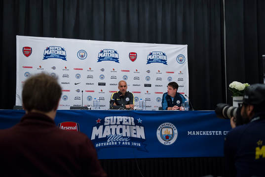 Manchester Citys tränare Pep Guardiola