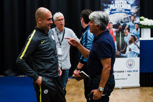 Manchester Citys tränare Pep Guardiola