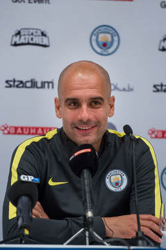 Manchester Citys tränare Pep Guardiola