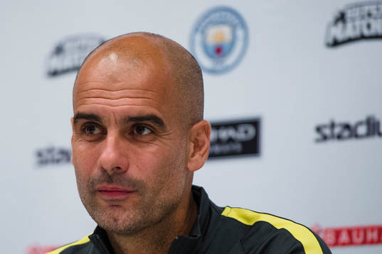 Manchester Citys tränare Pep Guardiola