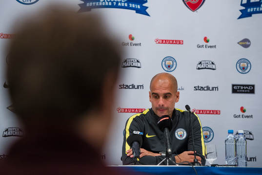 Manchester Citys tränare Pep Guardiola
