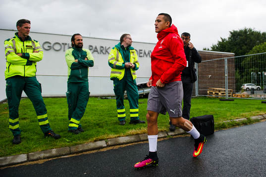 Arsenals Alexis Sanchez