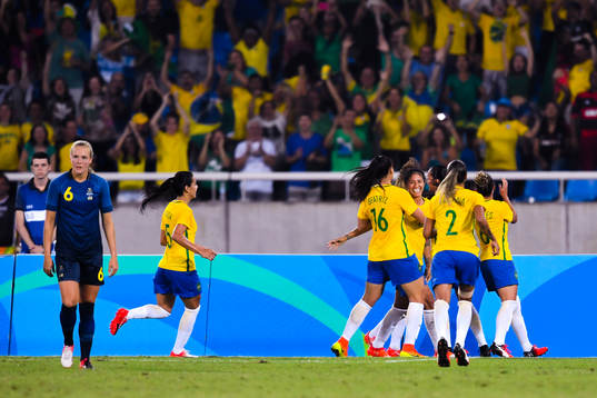 Sveriges Magdalena Ericsson deppar samtidigt som Brasiliens