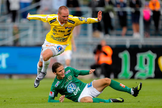 Falkenbergs Christoffer Carlsson och Jönköpings Pawel