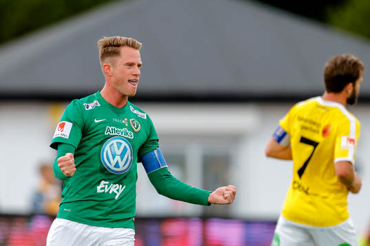 Jönköpings Tommy Thelin jublar