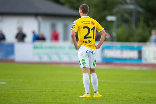 Falkenbergs Thomas Juel-Nielsen deppar