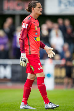 Falkenbergs målvakt Otto Martler
