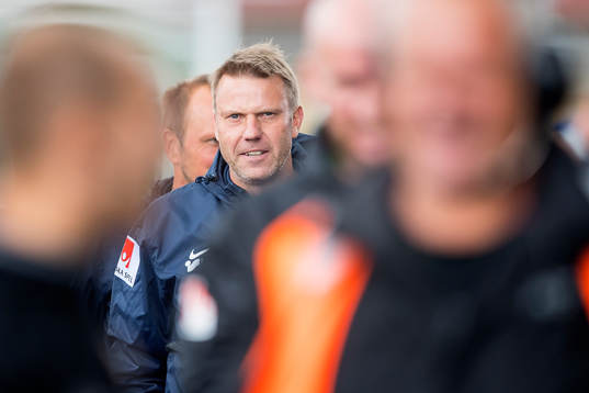 Falkenbergs tränare Hans Eklund