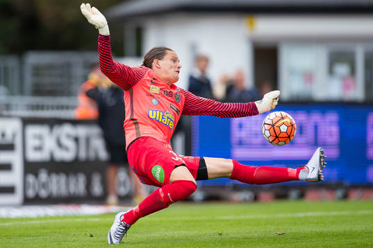 Falkenbergs målvakt Otto Martler