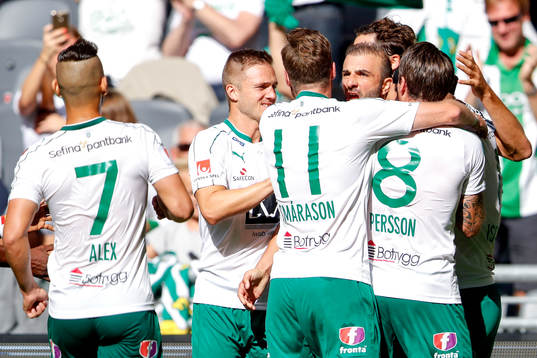 Hammarbys Alexssander Medeiros de Azeredo, Mats Solheim,