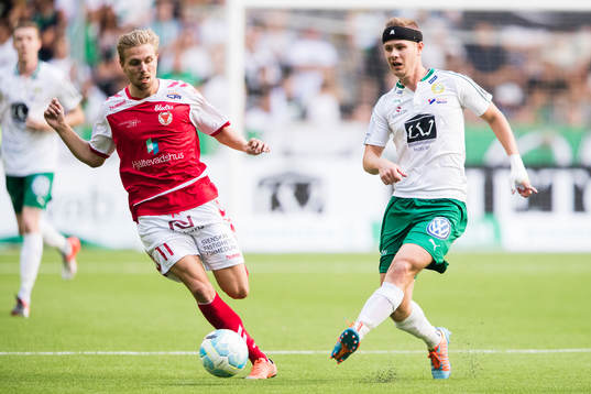 Kalmars Jonathan Ring och Hammarbys Erik Israelsson