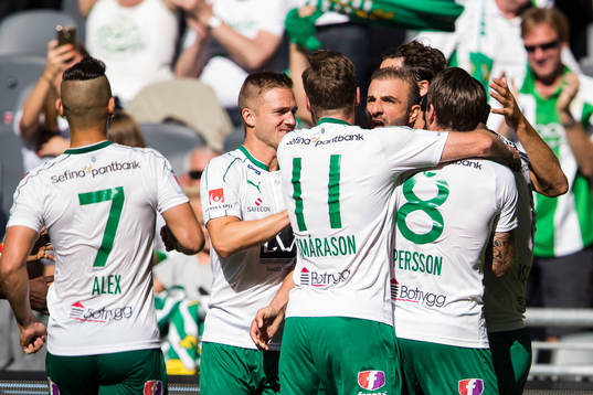 Hammarbys Alexssander Medeiros de Azeredo, Mats Solheim,