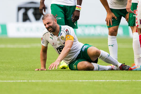 Hammarbys Kennedy Bakircioglu har ont