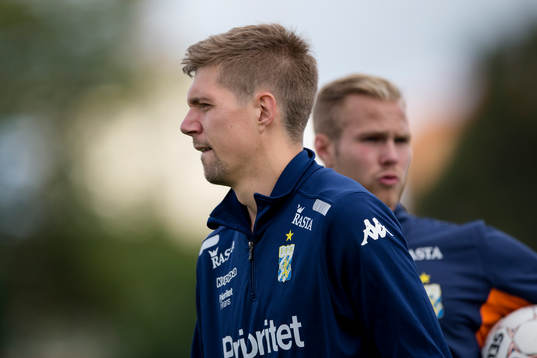 IFK Göteborgs Mikael Boman och Gustav Engvall
