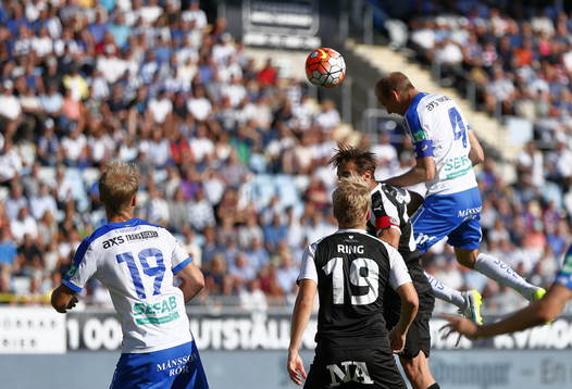 Mål 2-1 av Norrköpings Andreas Johansson