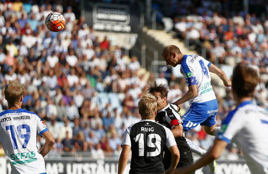 Mål 2-1 av Norrköpings Andreas Johansson