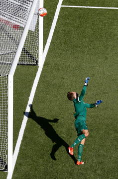 Örebros målvakt Oscar Jansson