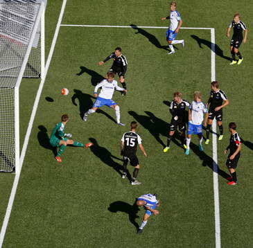 Mål 3-1 av Norrköpings Daniel Sjölund