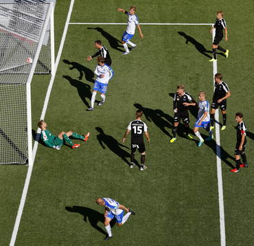 Mål 3-1 av Norrköpings Daniel Sjölund