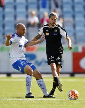 Norrköpings Daniel Sjölund och Örebros Daniel Nordmark