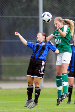 under fotbollsmatchen i Eskilscupen flickor F16 mellan