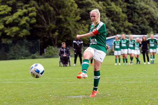 under fotbollsmatchen i Eskilscupen flickor F16 mellan