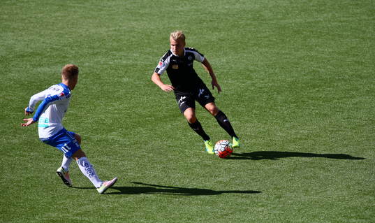 Norrköpings Andreas Johansson och Örebros Sebastian Ring