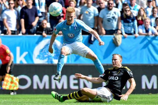 Malmö FFs Anders Christiansen gör 2-0