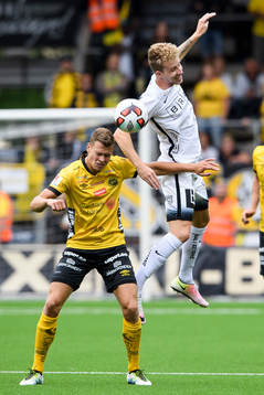 Häckens Samuel Gustafson och Elfsborgs Viktor Claesson
