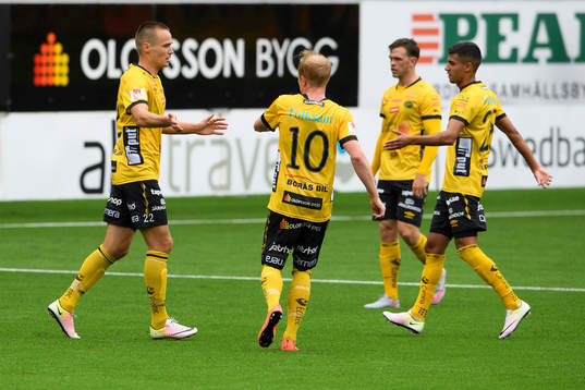 Elfsborgs Viktor Prodell jublar