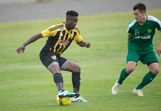 IFK Hässleholms Kojo Annor drar sig back och spelar in