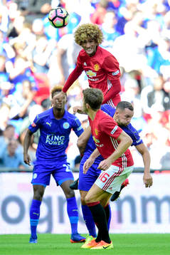 Manchester Uniteds Marouane Fellaini