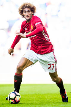 Manchester Uniteds Marouane Fellaini