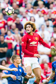 Manchester Uniteds Marouane Fellaini