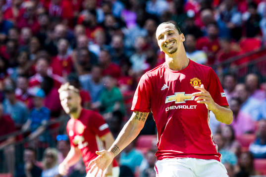 Manchester Uniteds Zlatan Ibrahimovic